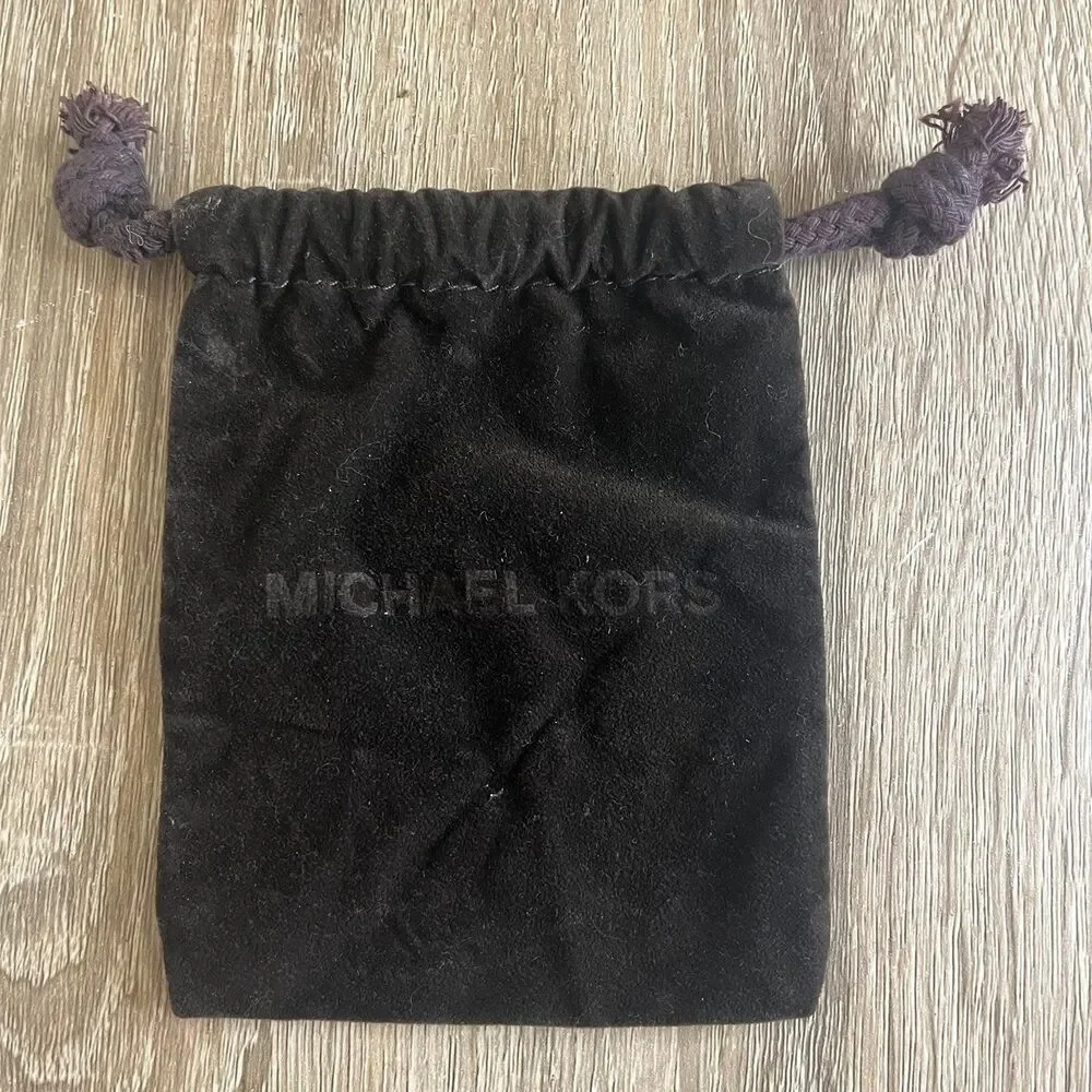Black Michael Kors Dust Bag Jewelry Bag